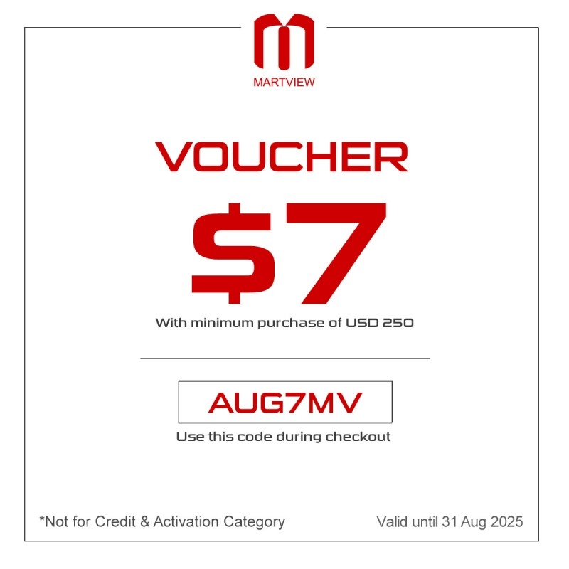 Get 7 Discount With Minimum Purchase Of 250 Martview