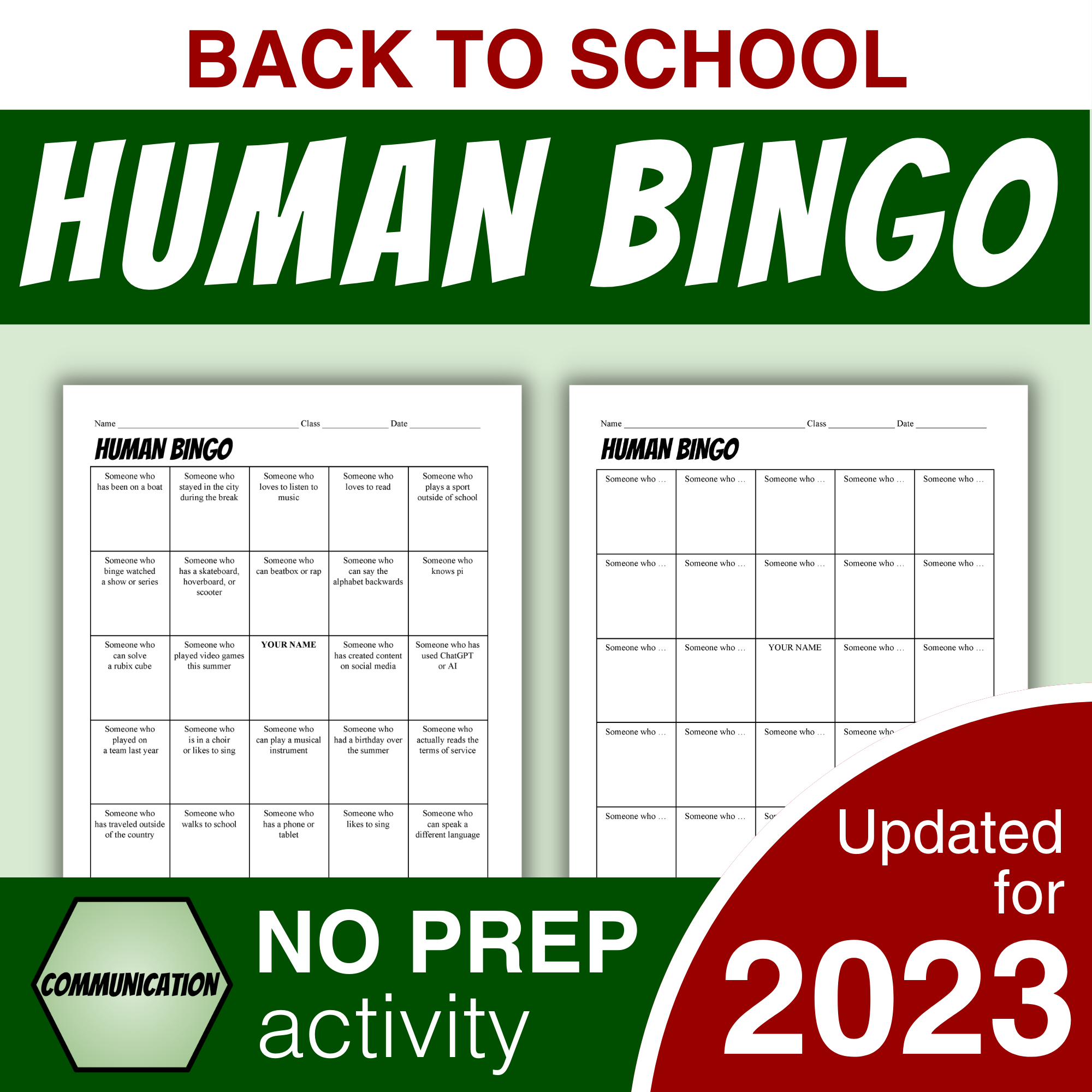 ice breaker bingo printable