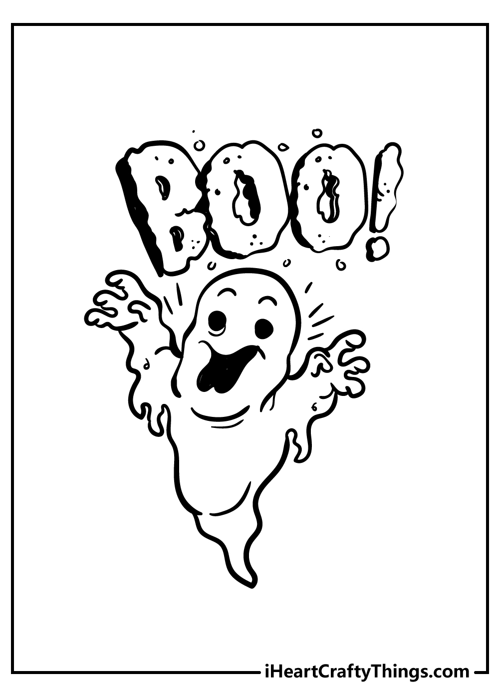 Ghost Coloring Pages 100 Free Printables 