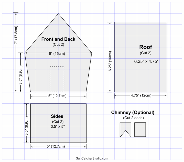 Gingerbread House Templates Printable Patterns U0026 Stencils Free 