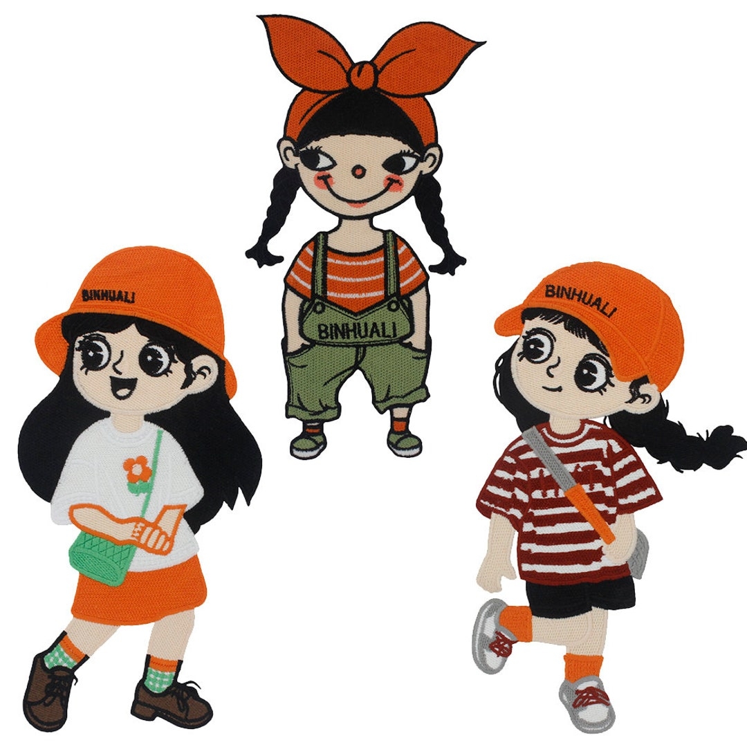 Girl Patches Embroidered Applique Kid Pattern Patch Sew On Backpack Patches Fashion Brand Badge Etsy Girl Patches Embroidered Applique Kid Pattern Patch Sew On Backpack Patches Fashion Brand Badge Etsy