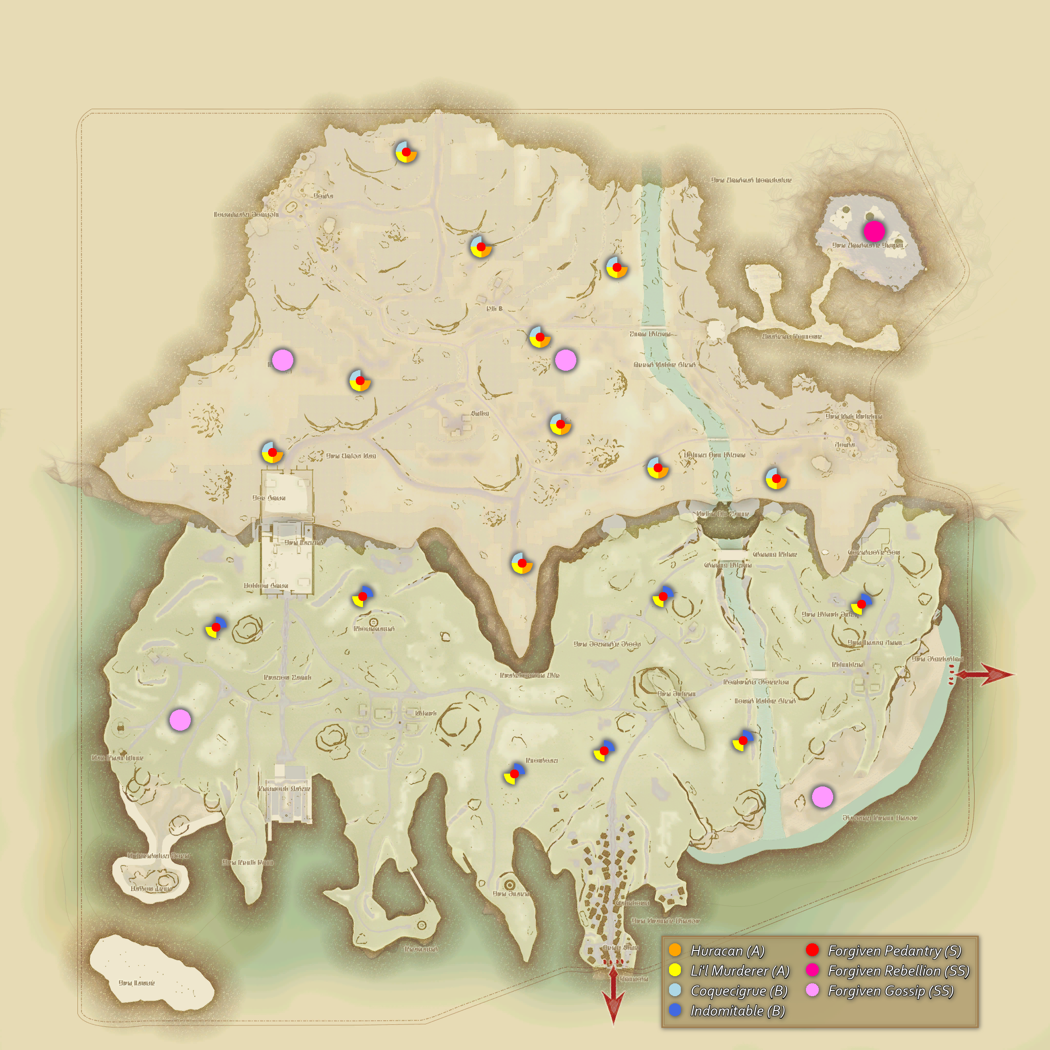 GitHub RKI027 ffxiv huntmaps Annotated Maps Modpack