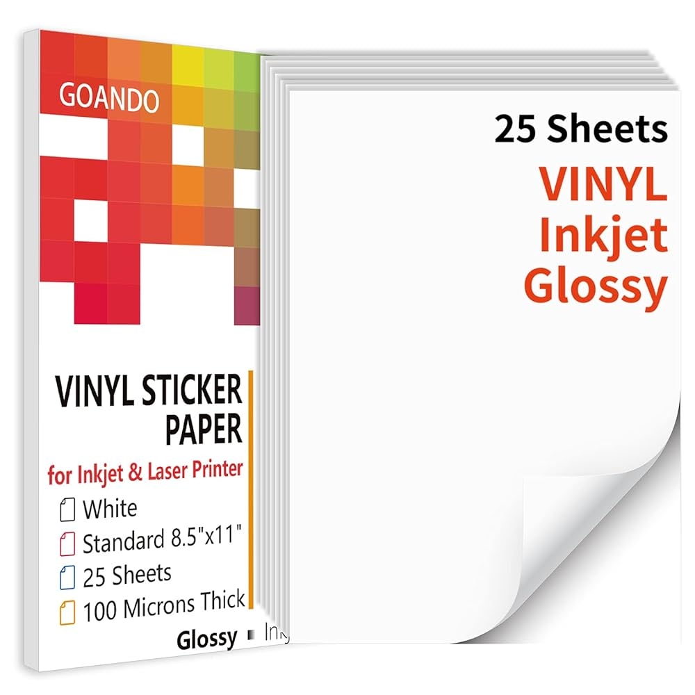 dishwasher safe inkjet printable stickers for glass