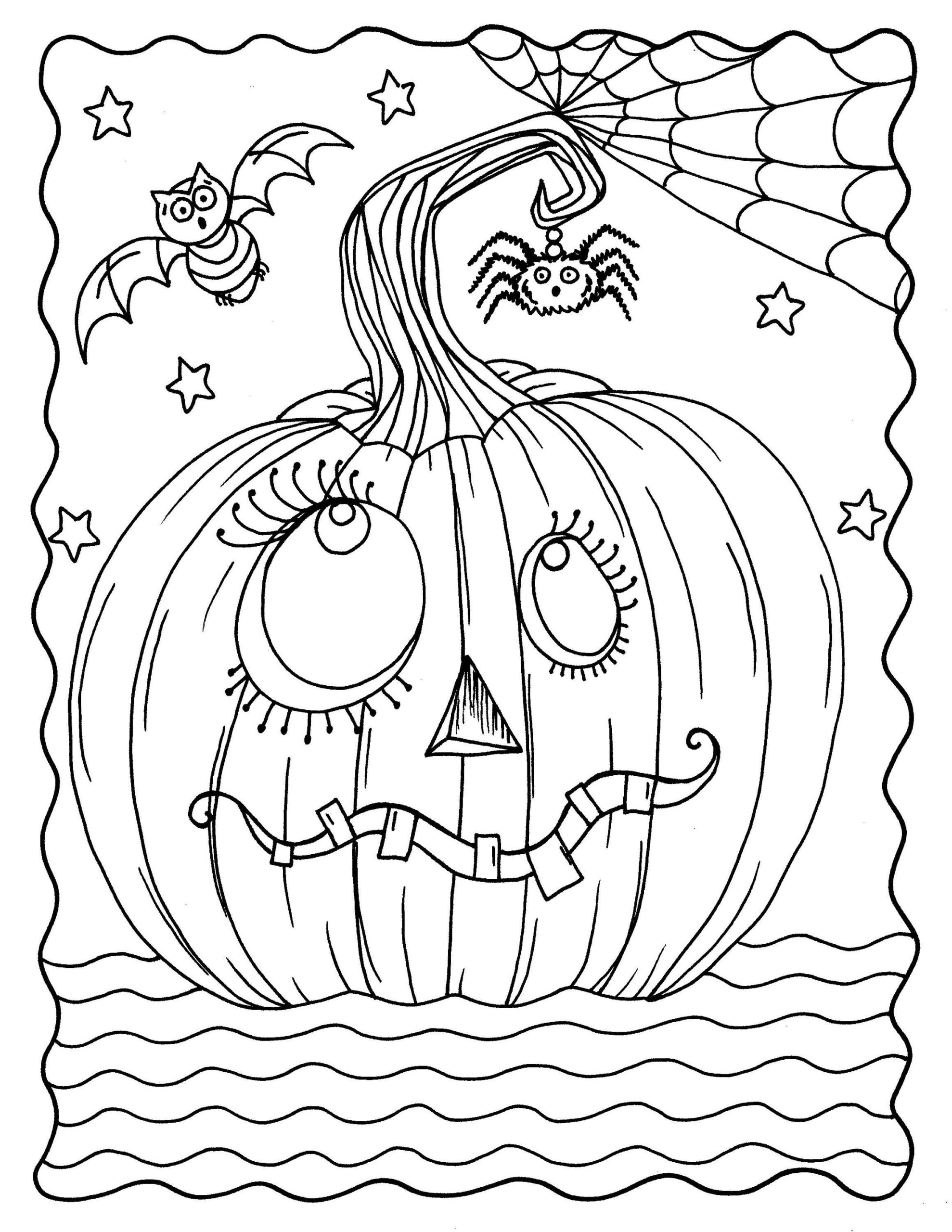 printable pumpkins to color
