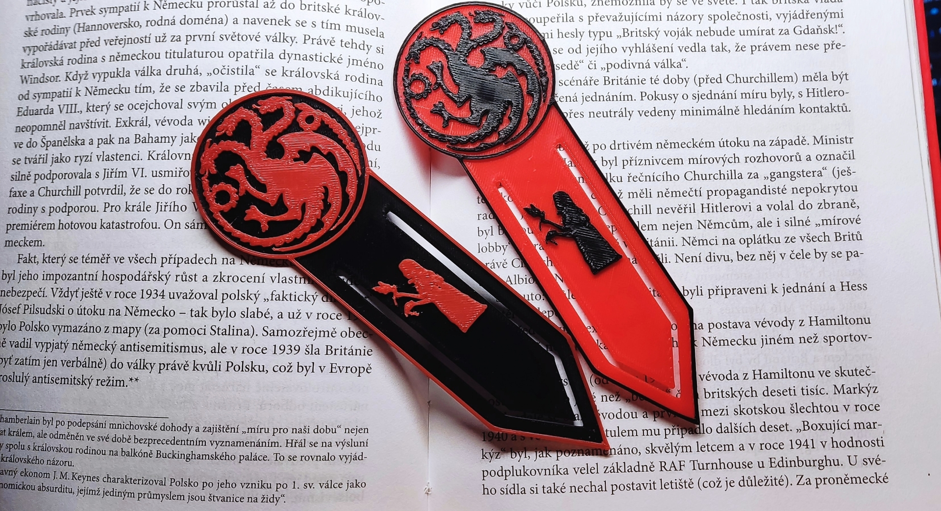 GOT Targaryen Bookmark By Kryzbar MakerWorld Download Free 3D Models