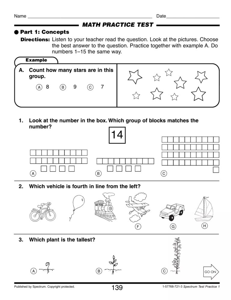Grade 1 Final Test Math Interactive Worksheet Edform 