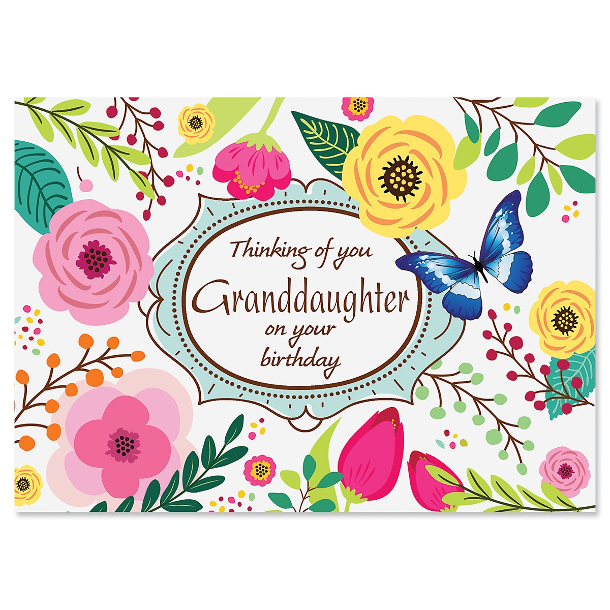granddaughter birthday cards printable