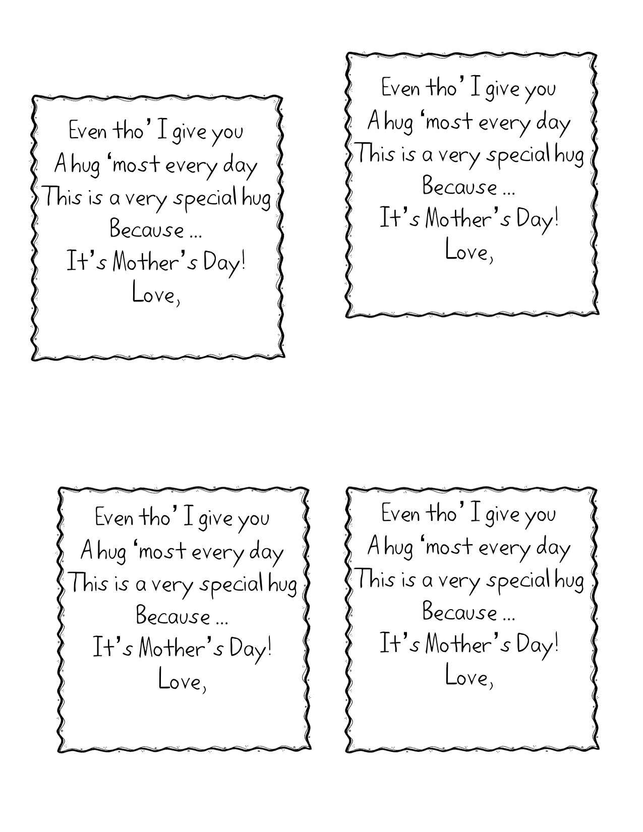 grandparents day poem printable