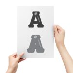 Greek Letter Printable Stencils