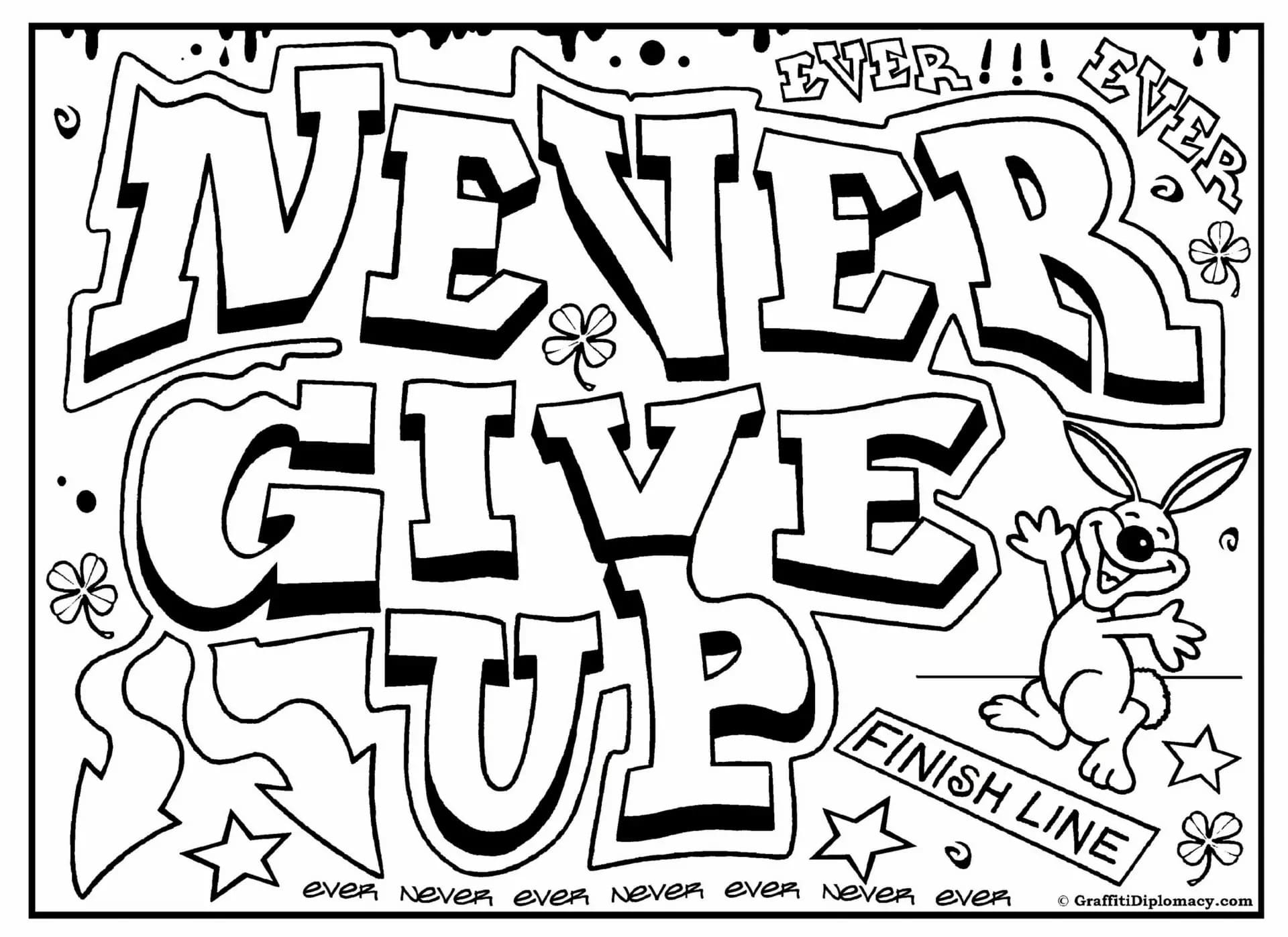 Growth Mindset Never Stop Dreaming Coloring Page Download 