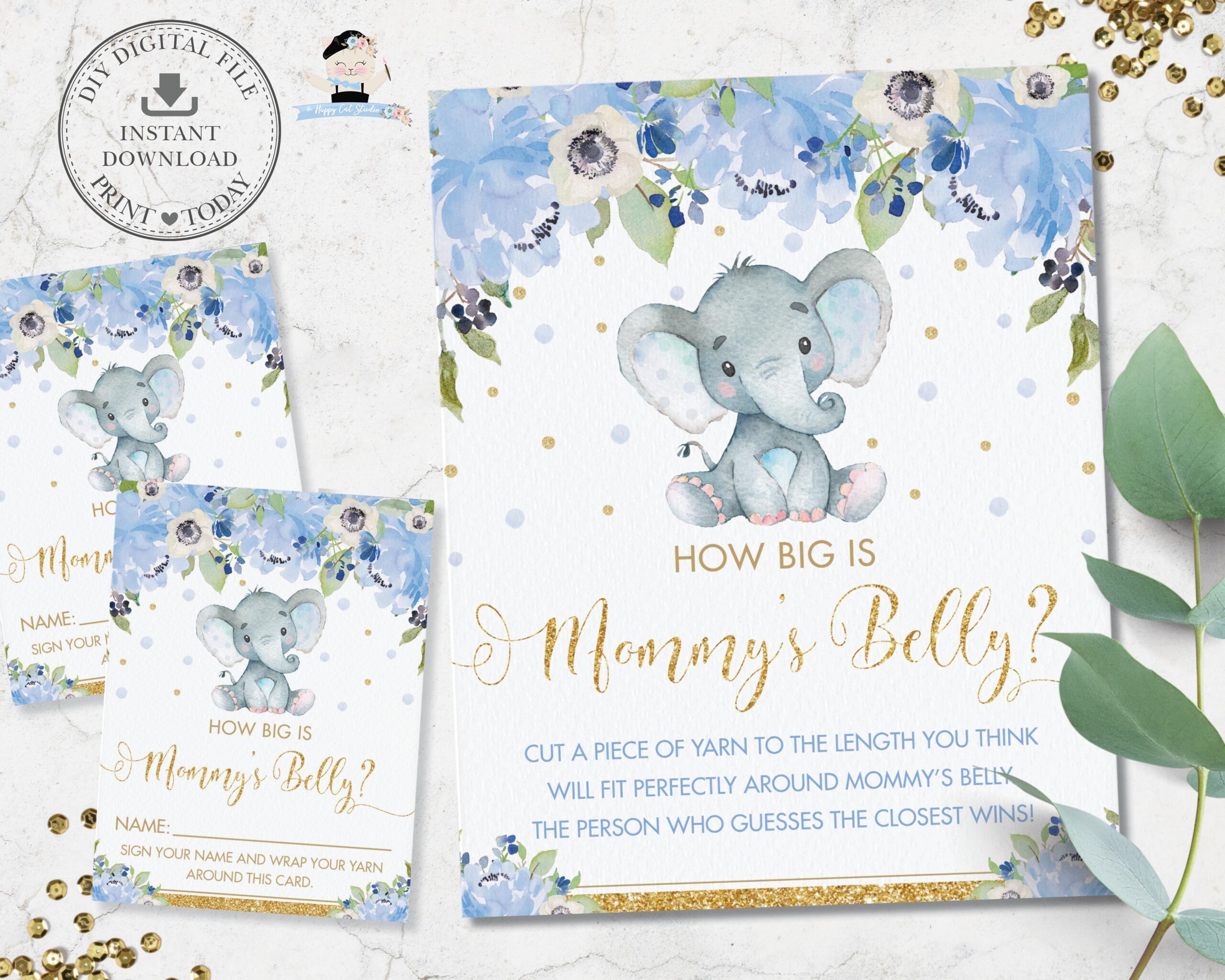 Guess Mommy s Tummy Size Printable Free Sale