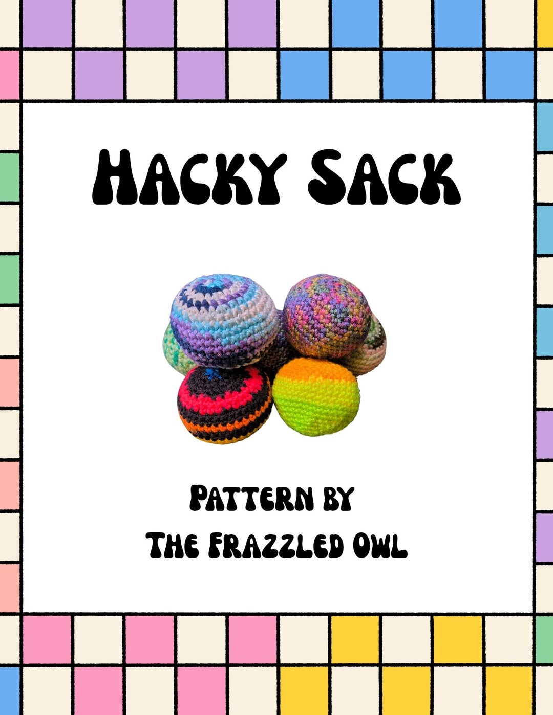 Hacky Sack digital Pattern crochet Pattern Etsy