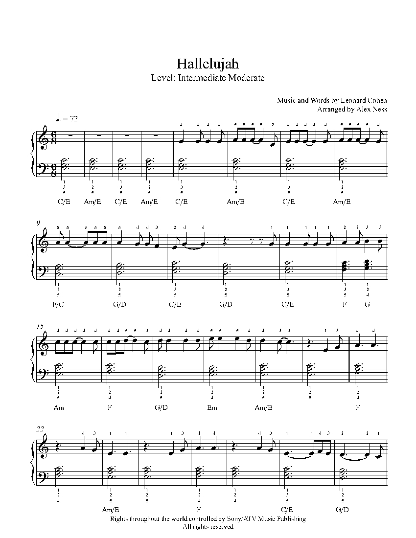 Hallelujah