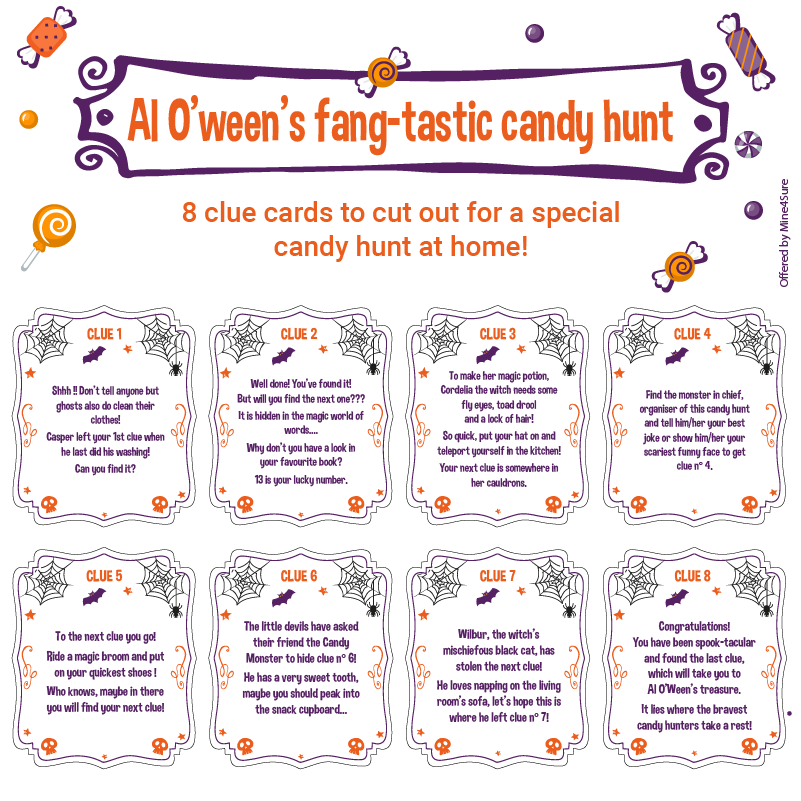 Halloween Candy Treasure Hunt Free Printable Mine4Sure s Blog