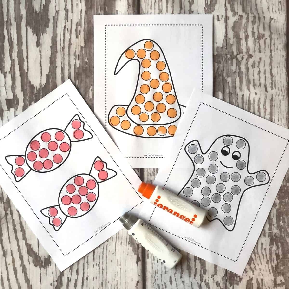 halloween do a dot printables
