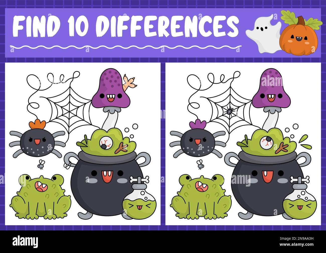 halloween find the difference printable