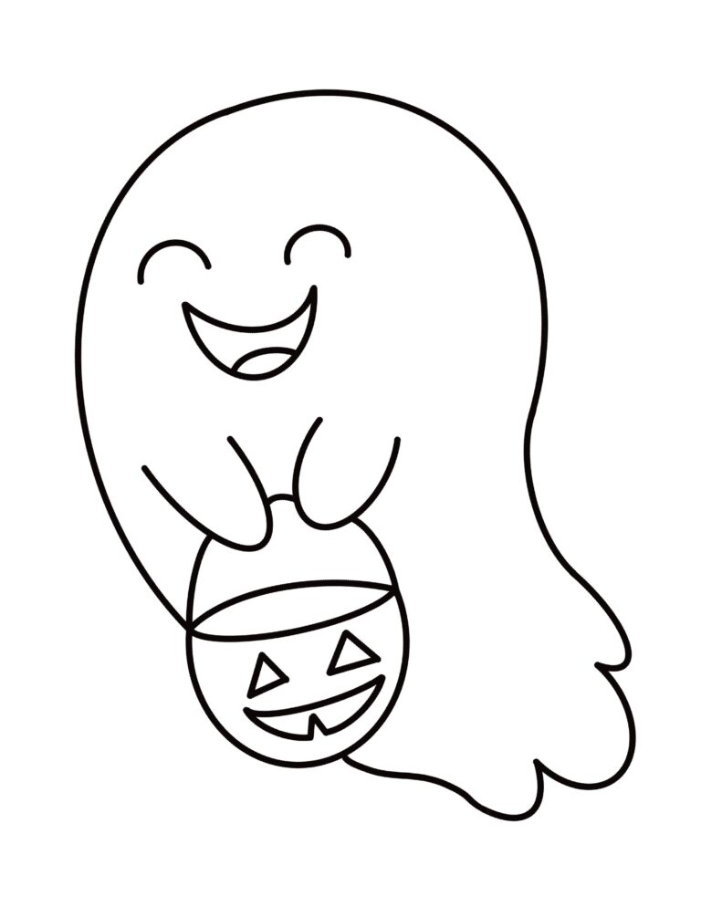 Halloween Ghost Coloring Page For Kids coloring For Kids coloring Pages coloring Sheets coloring coloring For Adults colouring kids Crafts