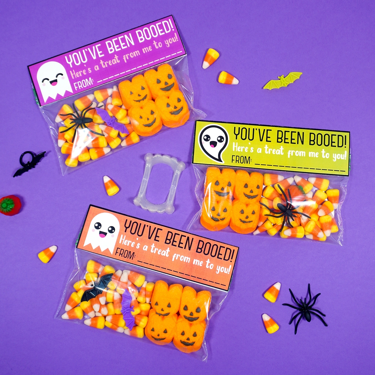 Halloween Printable Booed Treat Bags Happiness Is Homemade