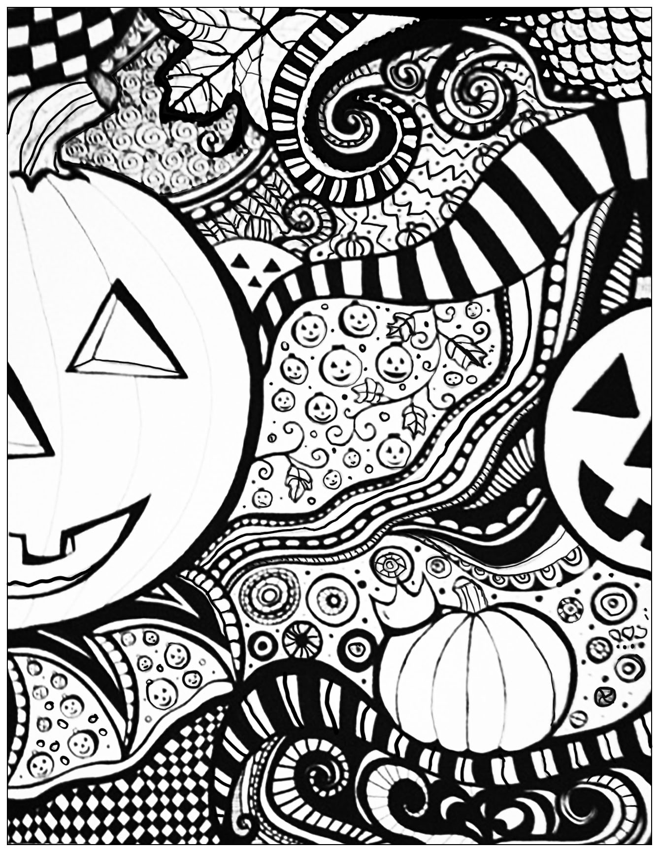 halloween coloring pages printables