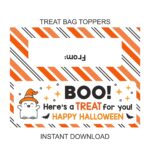 Halloween Treat Bag Toppers Printable Halloween Bag Toppers 