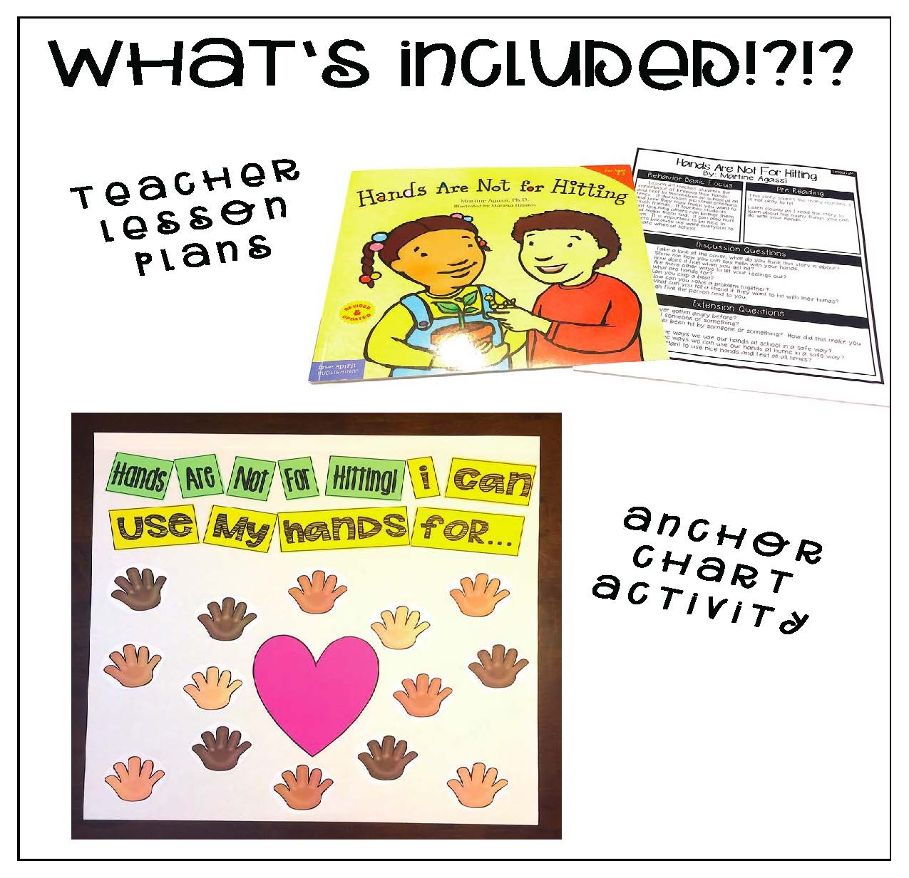 hands are not for hitting printable worksheets