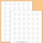 Handwriting Without Tears Gray Block Printable Tracing Paper Worksheet Paper Instant Download Digital Format For Kids Etsy