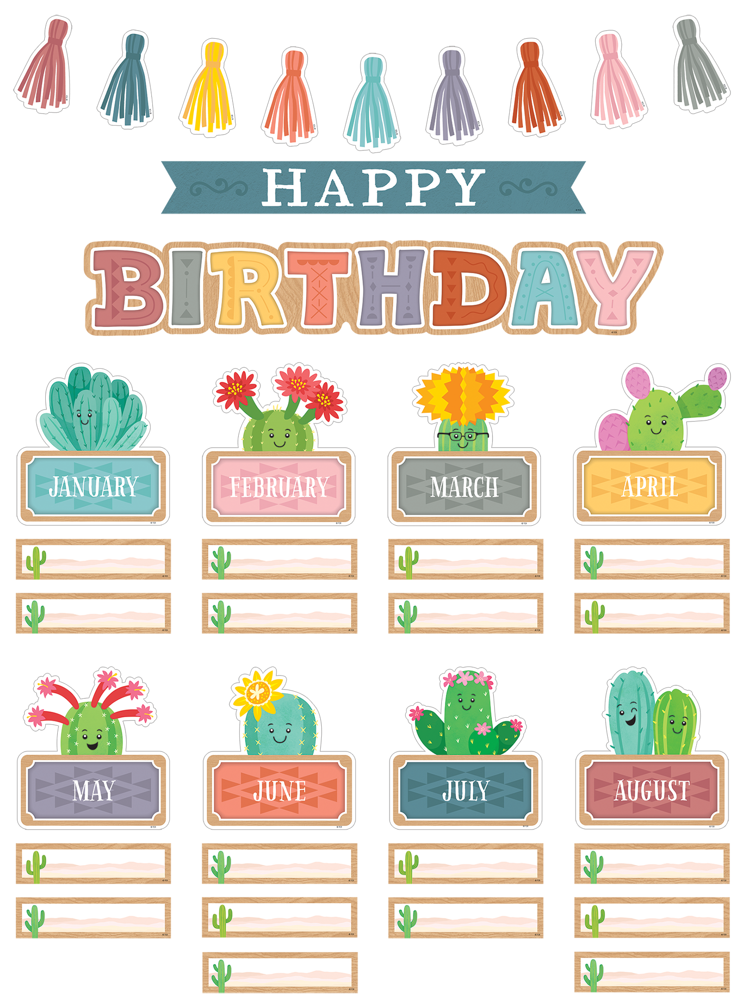 free birthday bulletin board printables