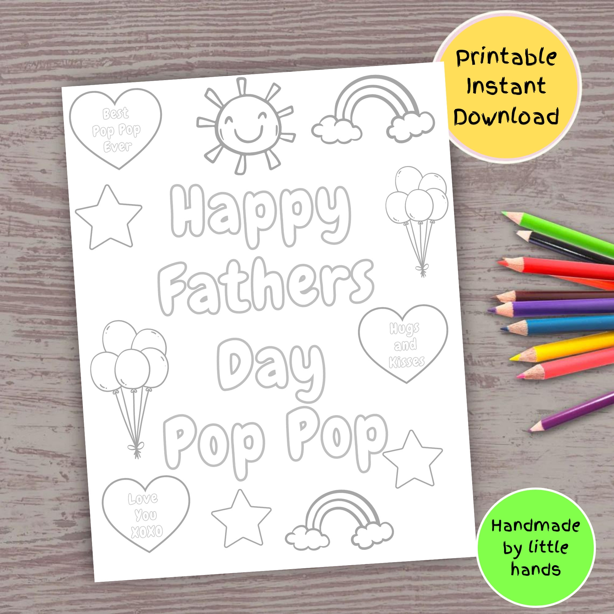 father s day printable coloring pages