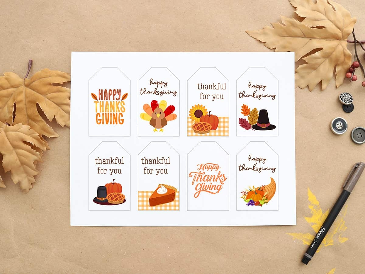 Happy Thanksgiving Gift Tags 8 Free Printable Tags Aubree Originals Happy Thanksgiving Gift Tags 8 Free Printable Tags Aubree Originals