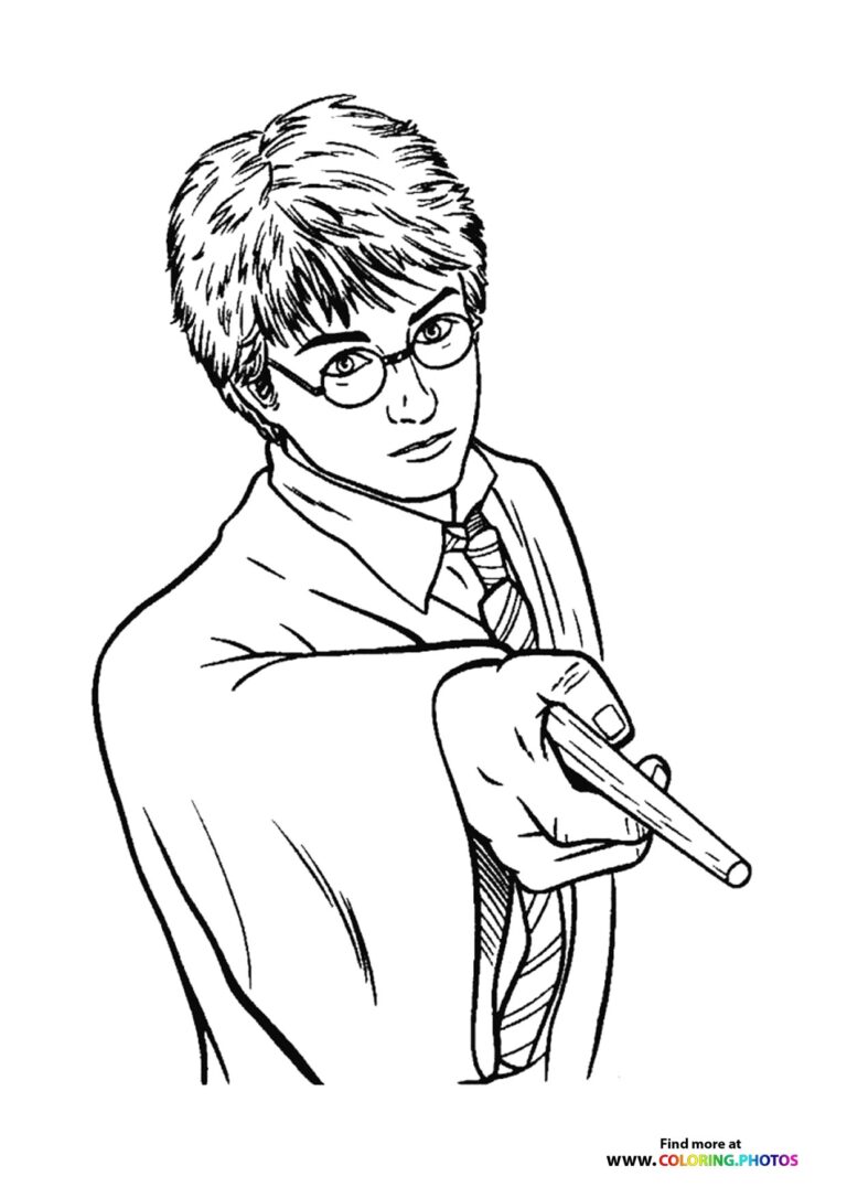 Harry Potter Coloring Pages For Kids 100 Free Print Or Download