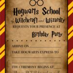 Harry Potter Invitations free Printables Fun Money Mom