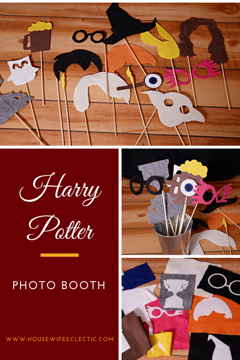 harry potter photo booth props printable