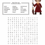 Harry Potter Word Search Harry Potter And The Sorcerers Stone The Daily Prophet