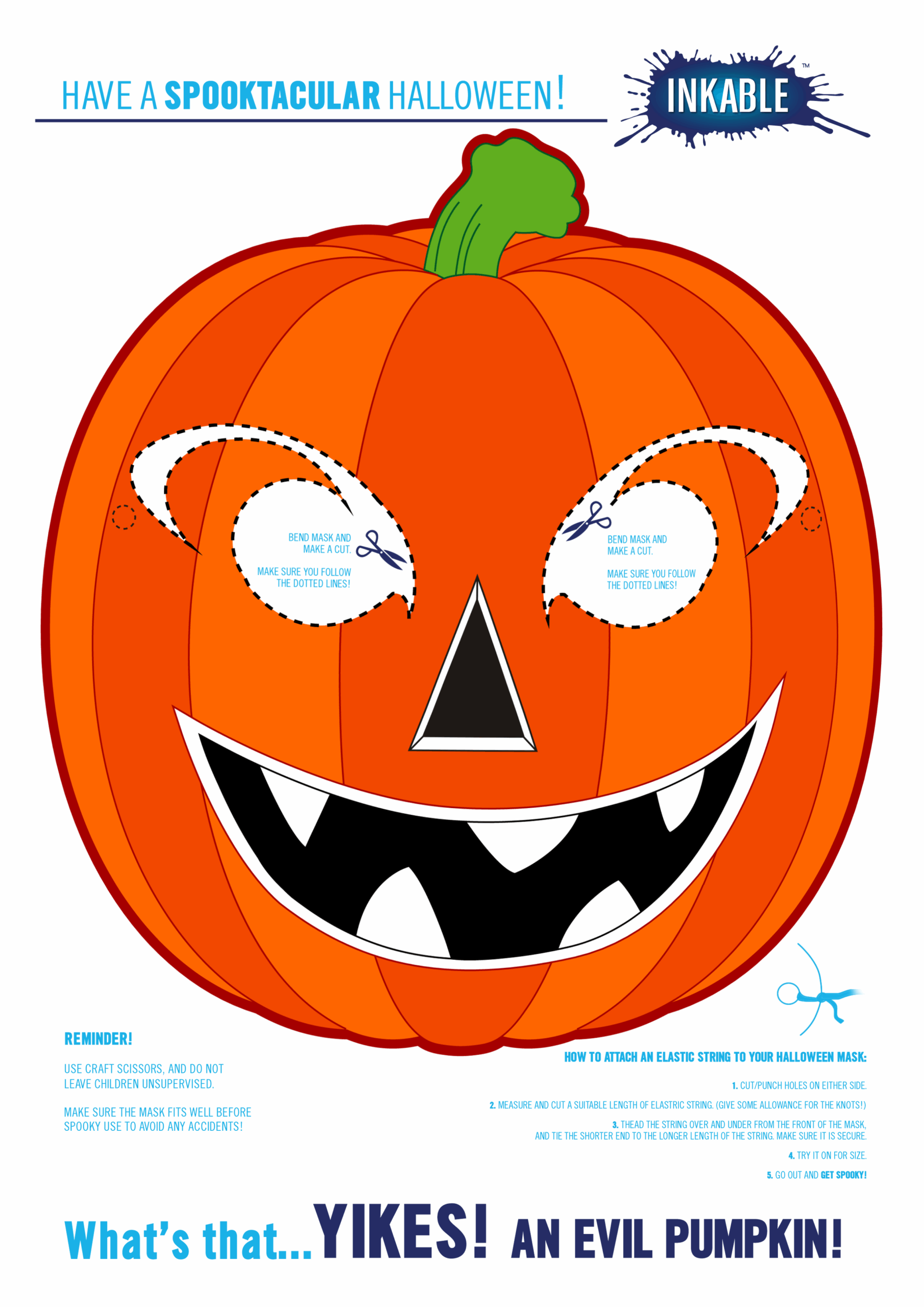 free printable halloween masks