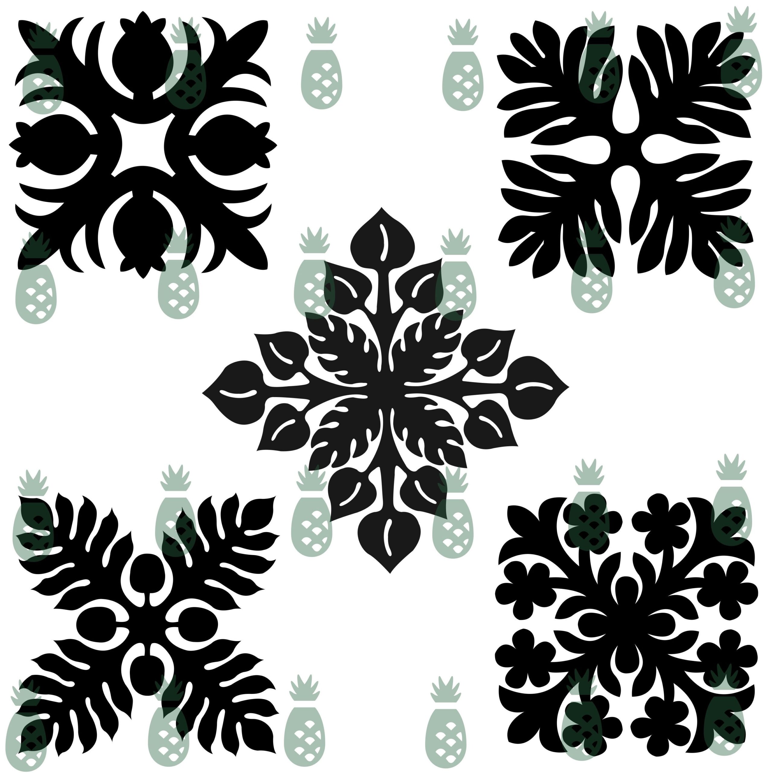 free printable hawaiian quilt patterns