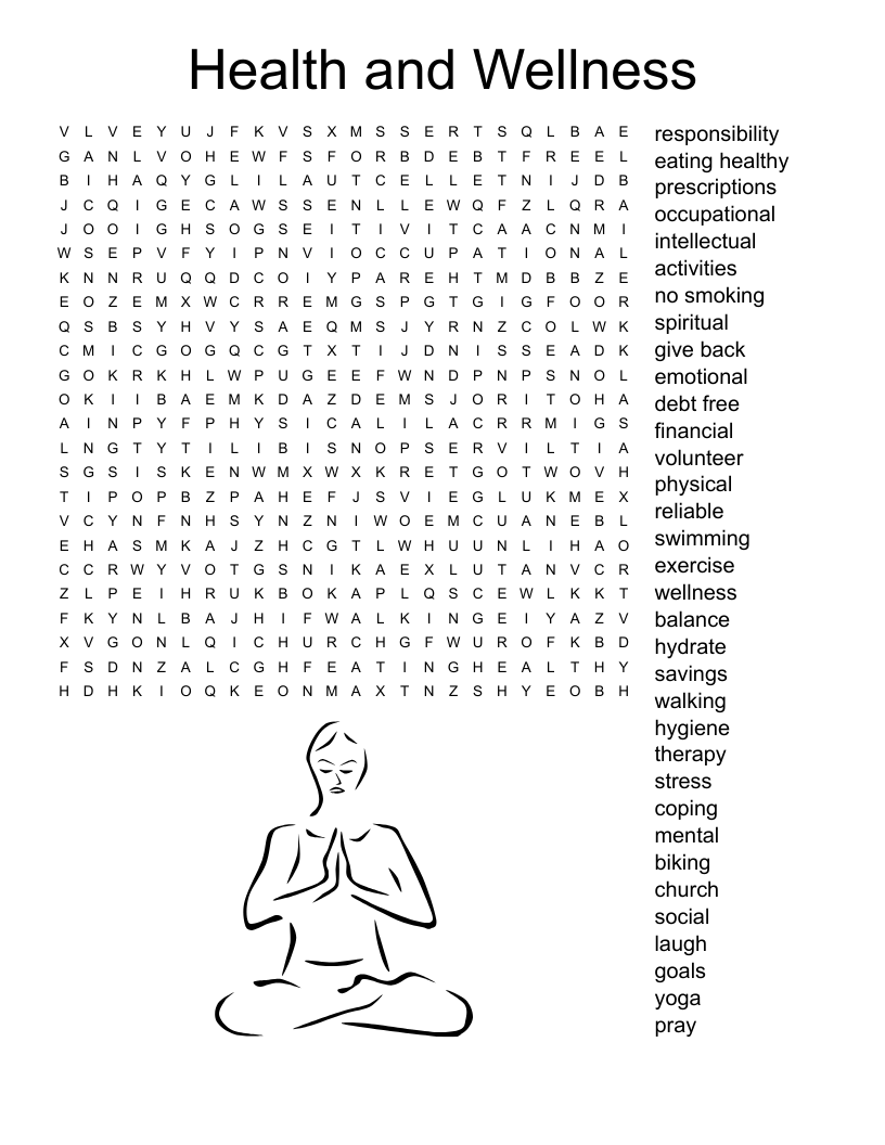 health and wellness quiz printable