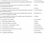 Health U0026 Wellness Test Worksheet WordMint