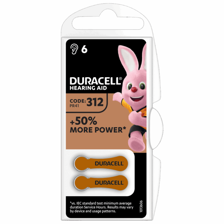 Hearing Aid Hot Sale Batteries 312