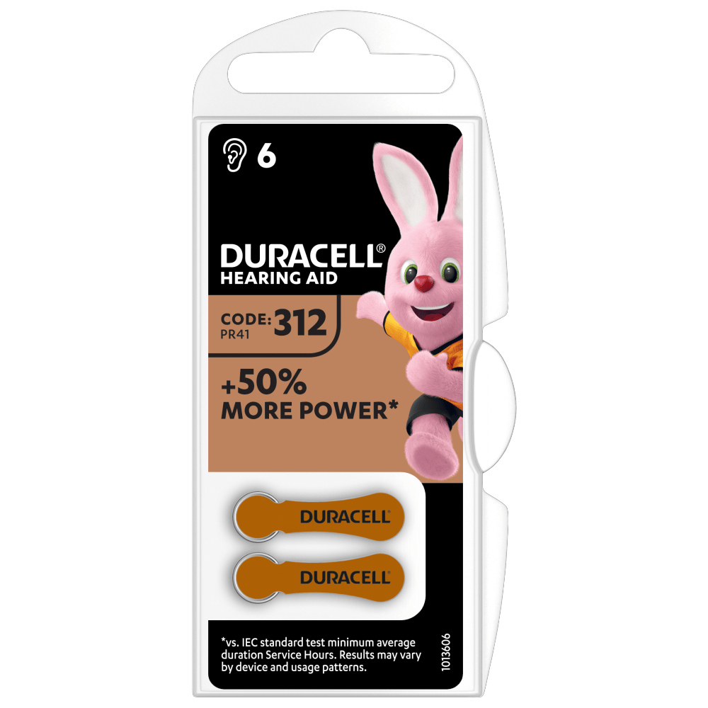 Hearing Aid Hot Sale Batteries 312