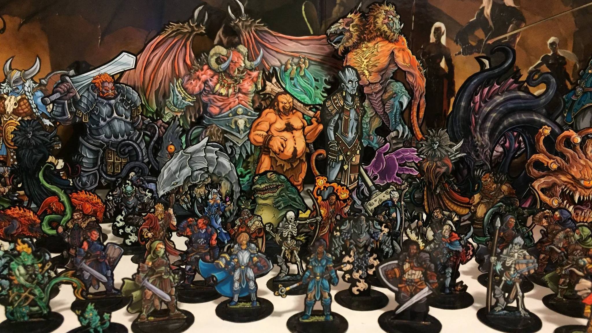 dungeons and dragons printable miniatures