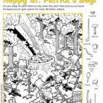 Highlights Hidden Pictures Printable 123 Worksheets