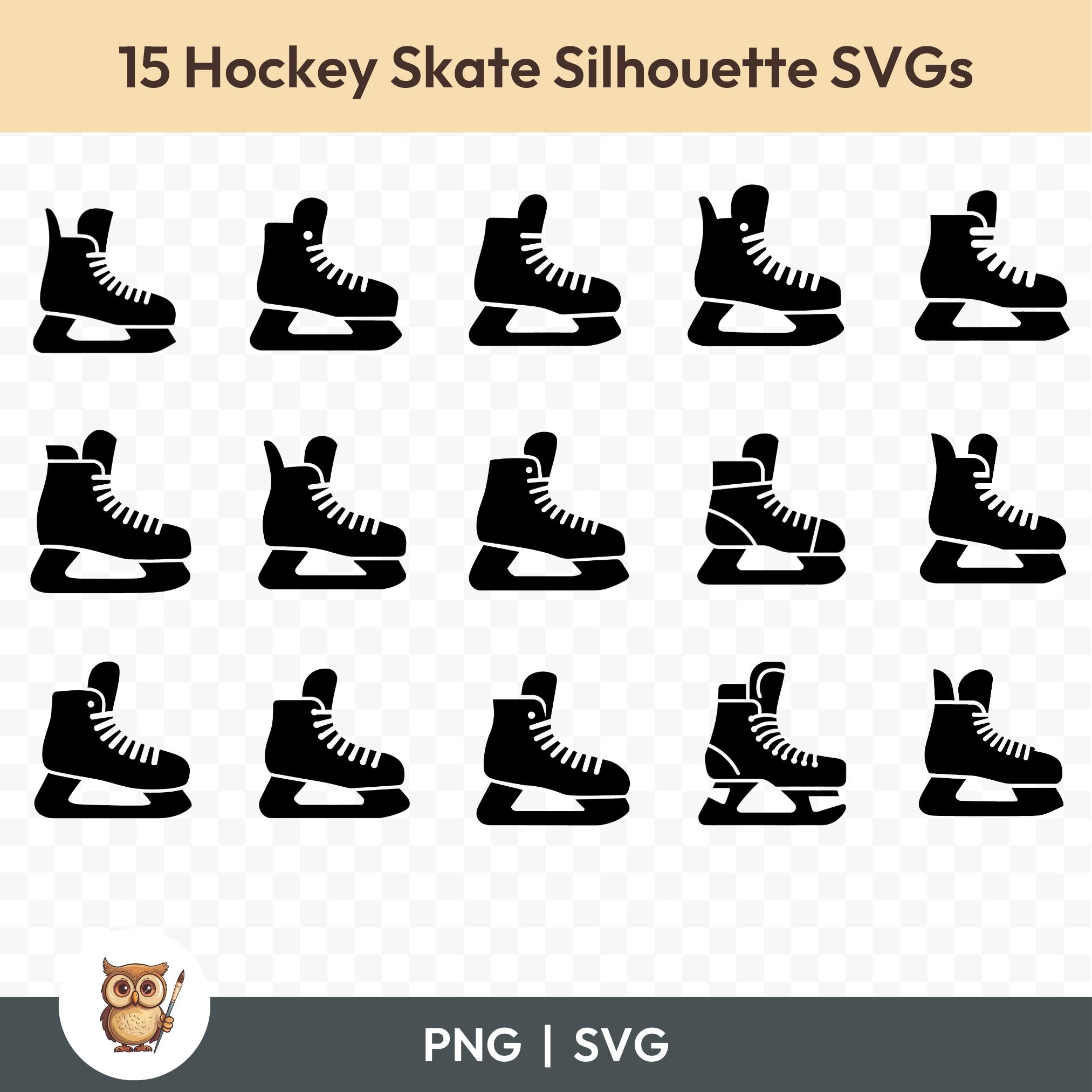 printable hockey skate template