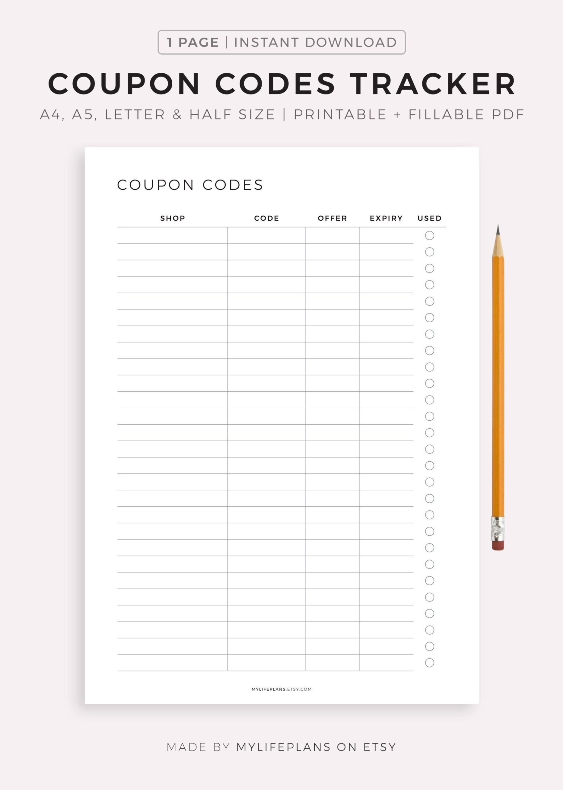 Home Depot Coupon Code Etsy