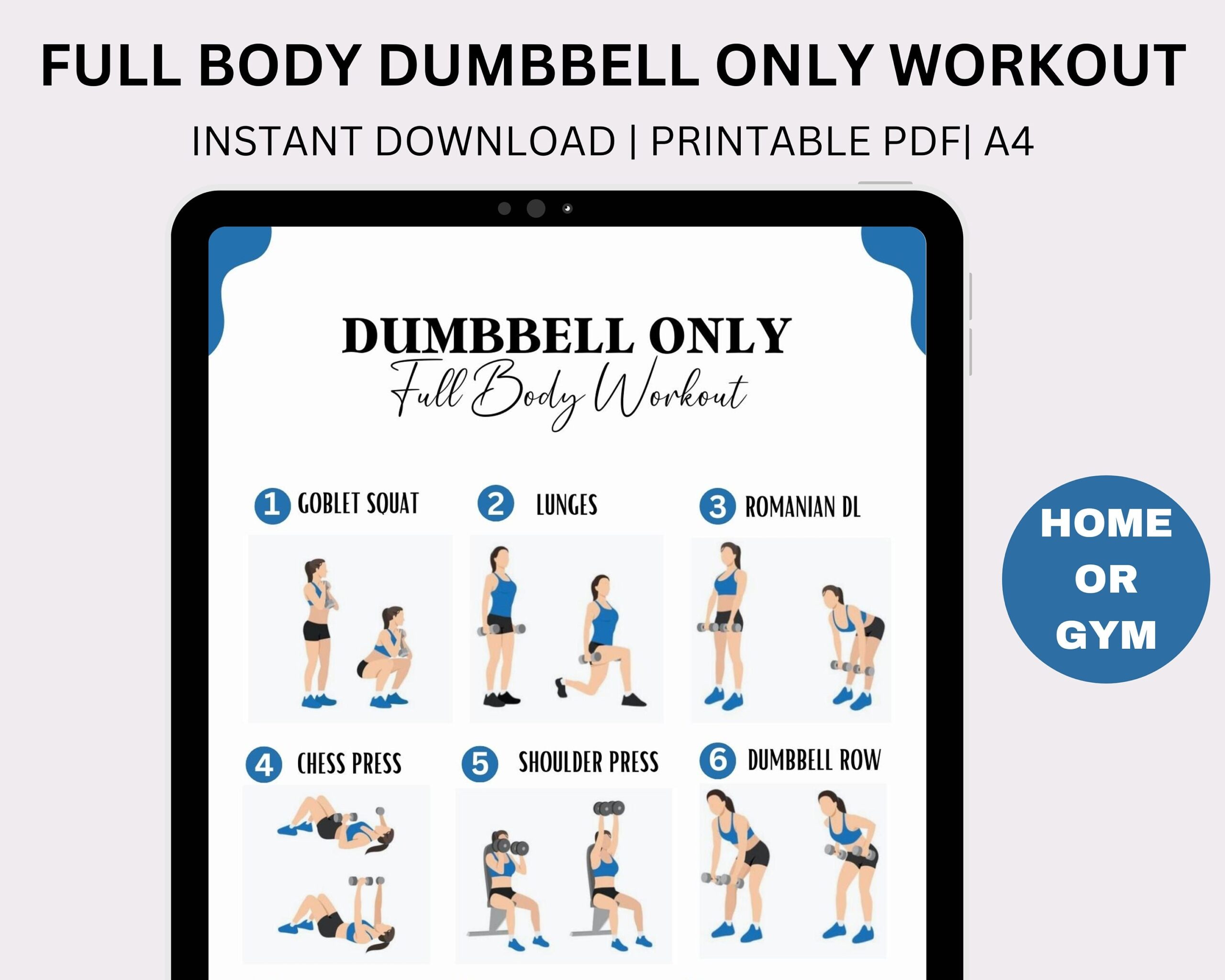 printable workouts at home