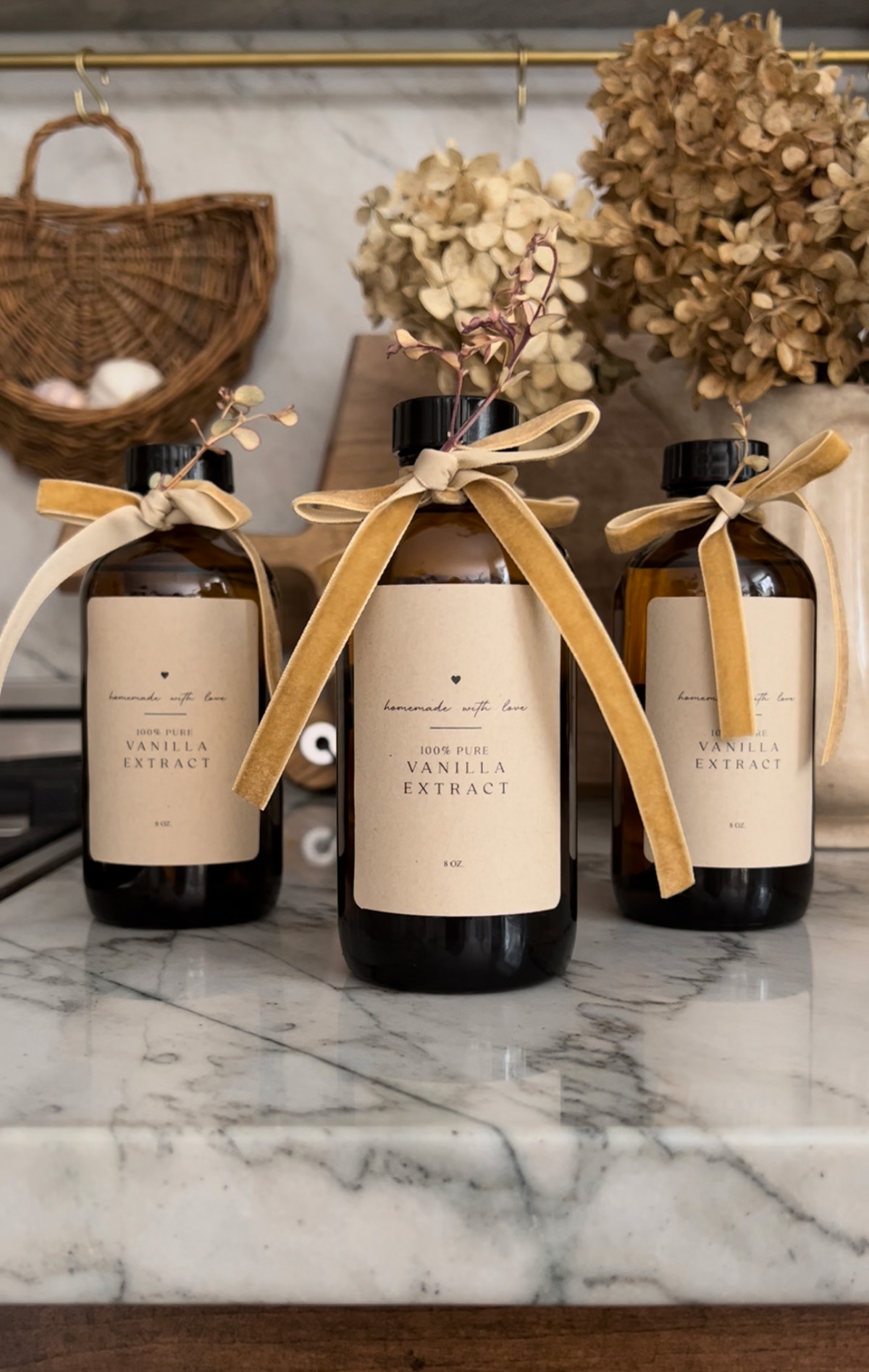 Homemade Vanilla Extract 2 Ingredient Recipe Free Printable 