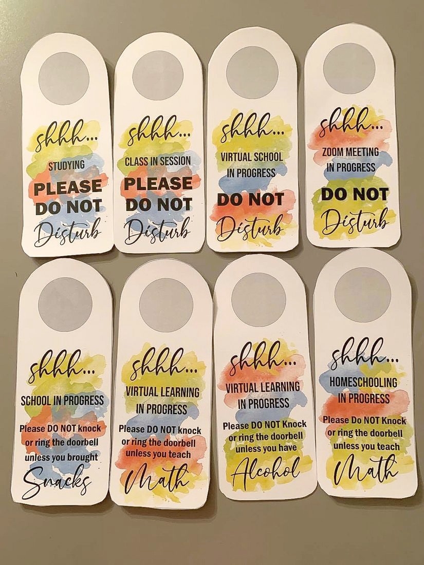 do not disturb door hanger printable