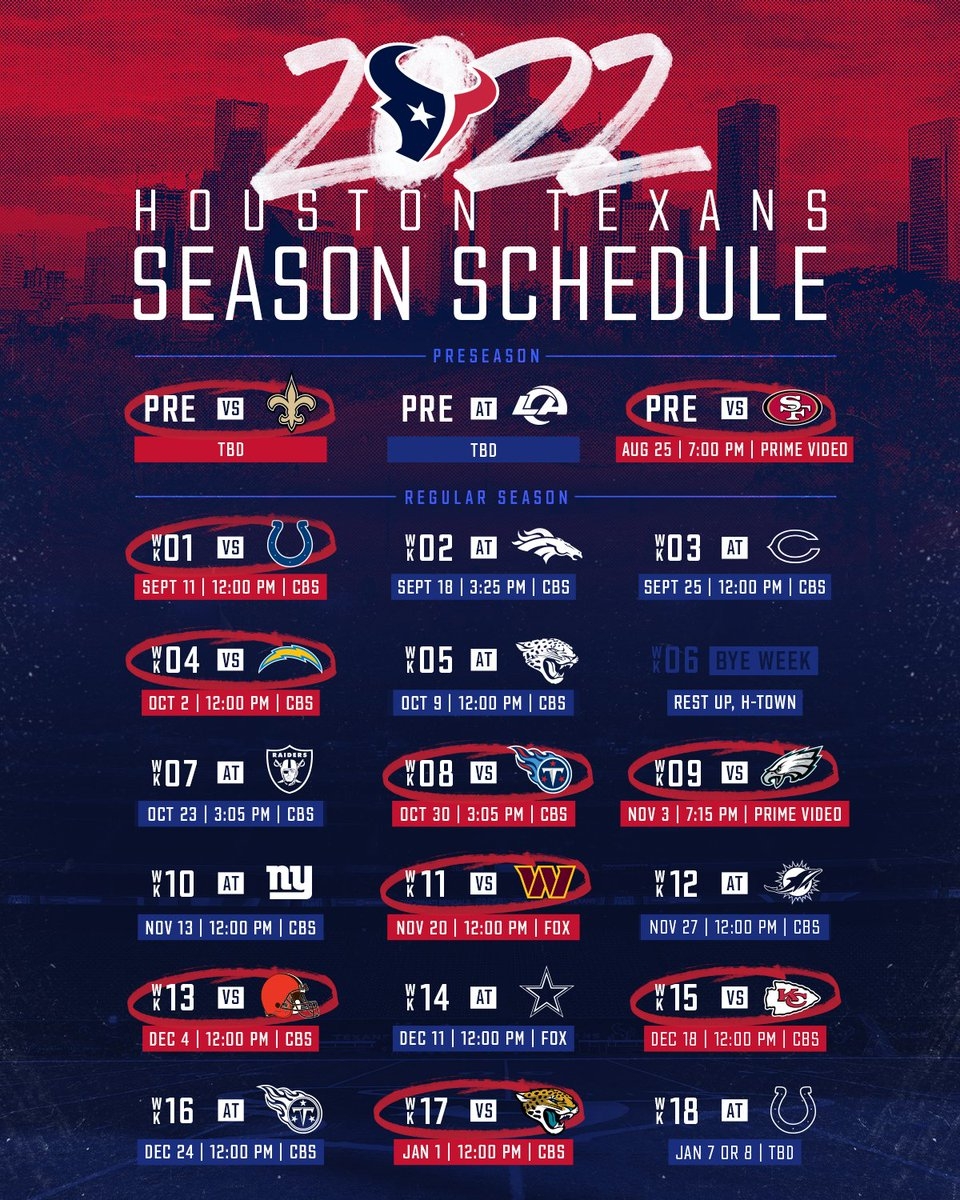 Houston Texans On X 