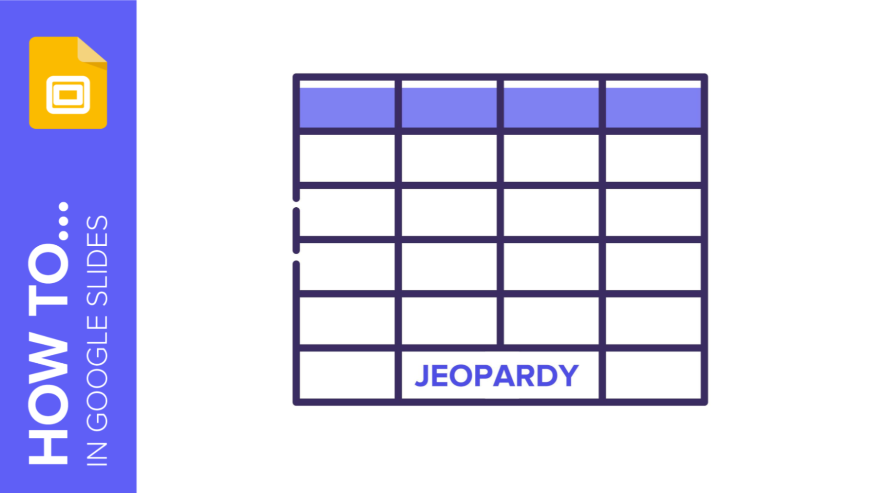 jeopardy game board printable