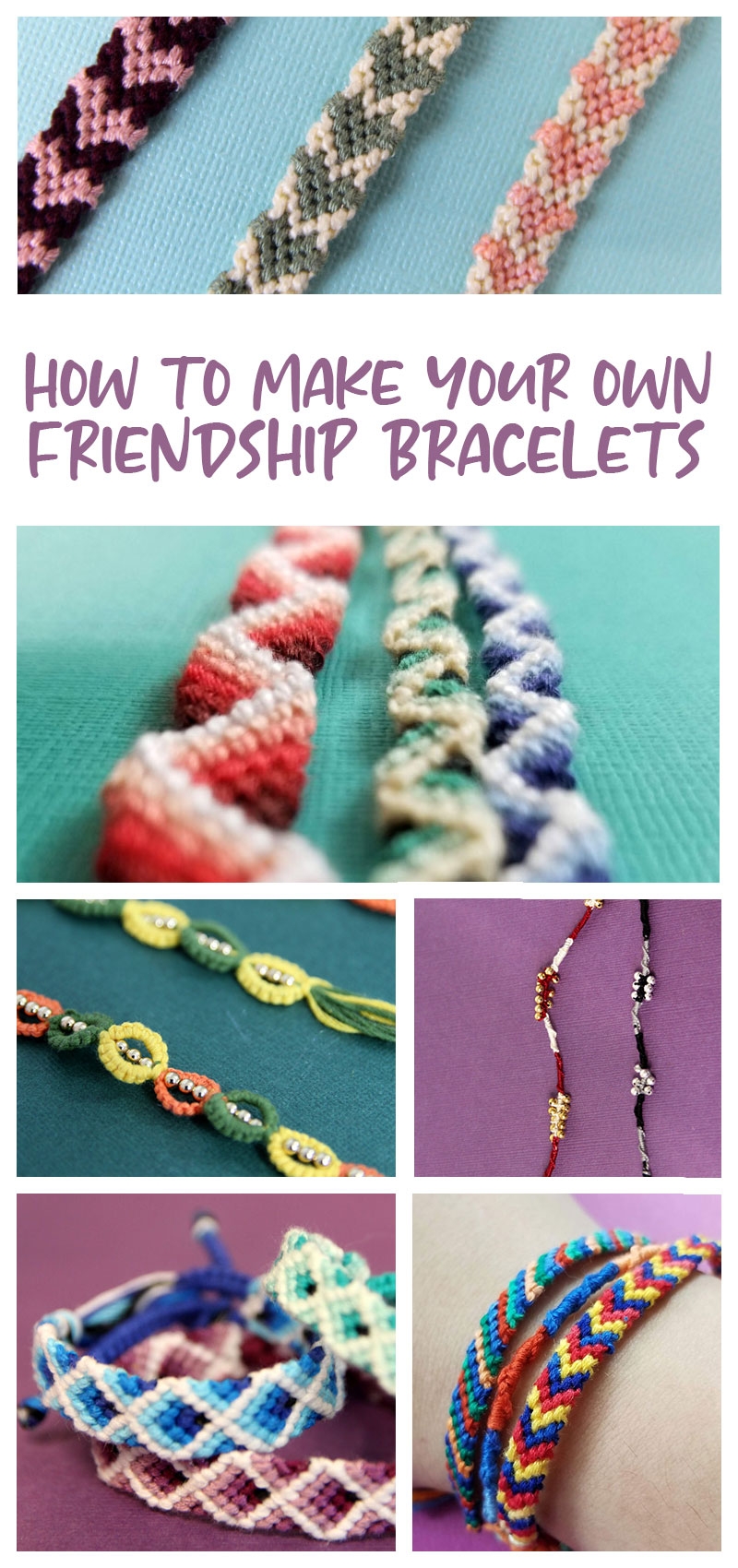 How To Make A Friendship Bracelet From Scratch Moms And Crafters
