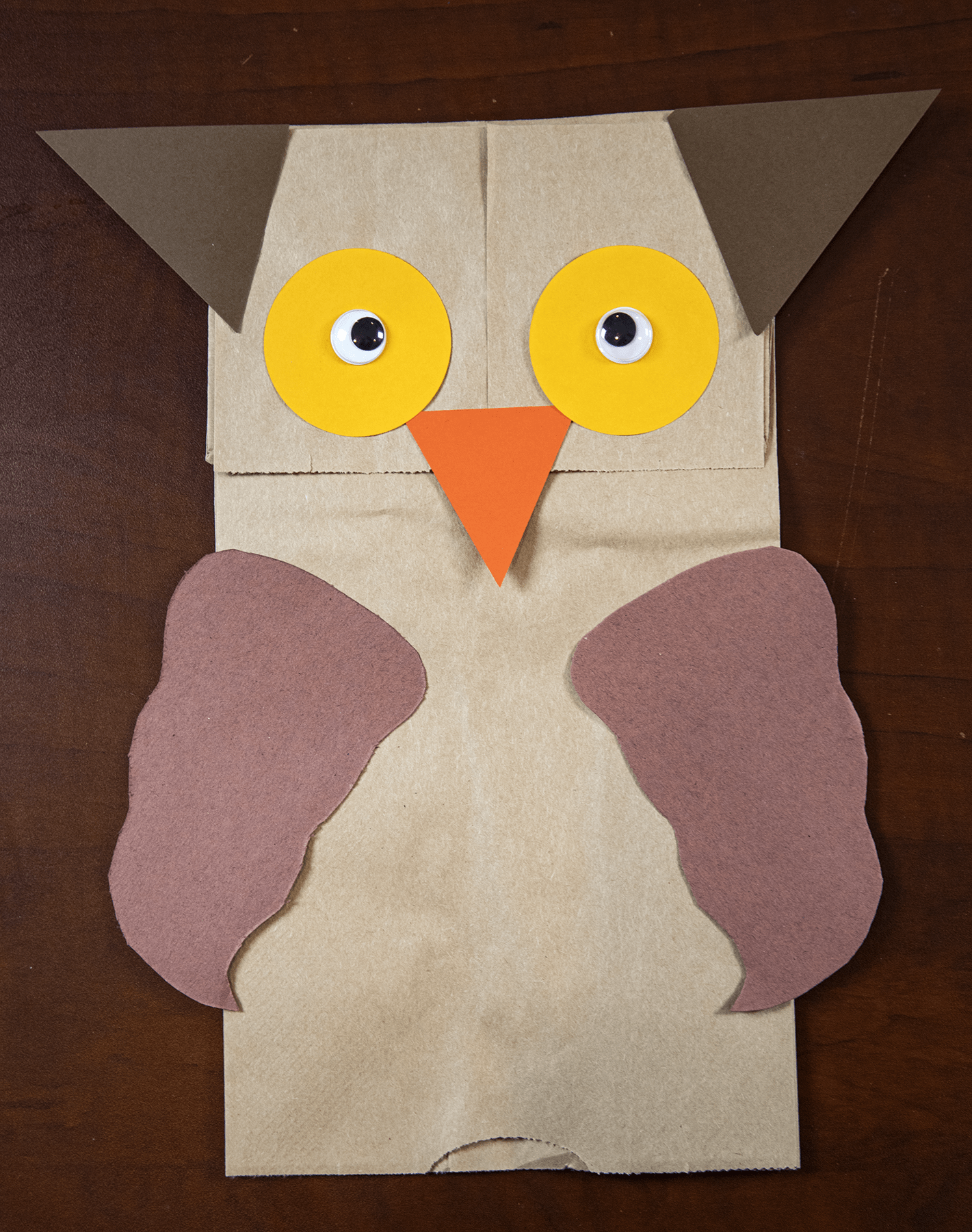 How To Make Paper Bag Puppets Golden Road Arts